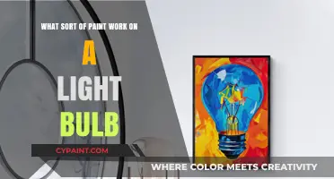 Light Bulb Art: Paint that Shines