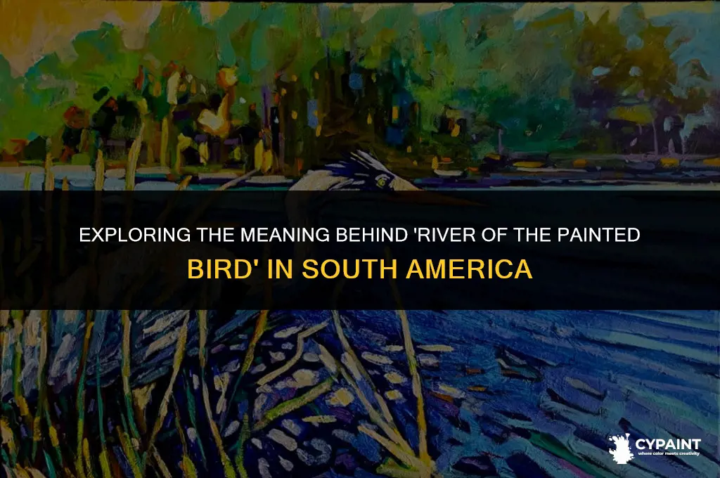 what south american country means river of the painted bird