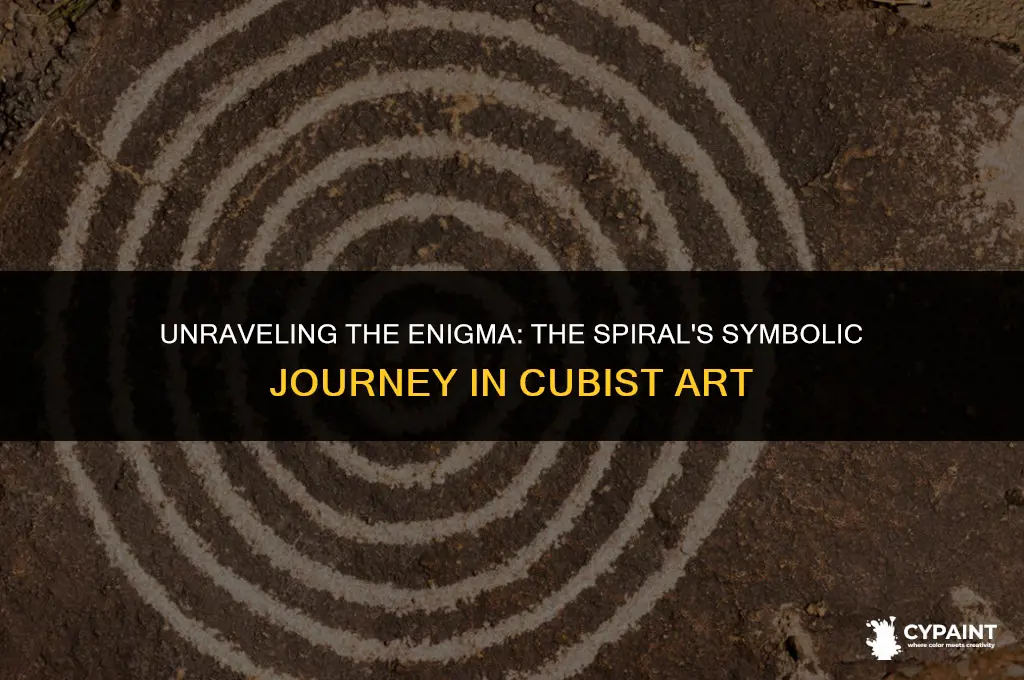 what special significance does the spiral have in cubist paintings