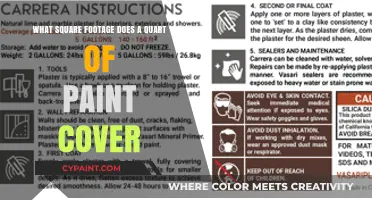 How Far Will a Quart of Paint Go?