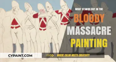 Unveiling the Striking Details in the Bloody Massacre Painting