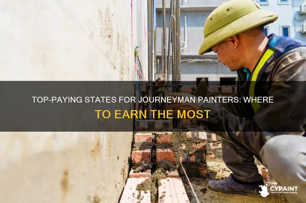 what states are highest paid for journeyman painter