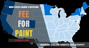 Which States Charge Recycling Fees for Paint: A Comprehensive Guide