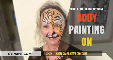 Key West's Art Street: Where Bodies Become Canvases