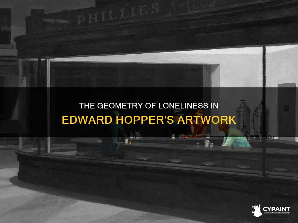 what structure dominates image1 the painting by edward hopper