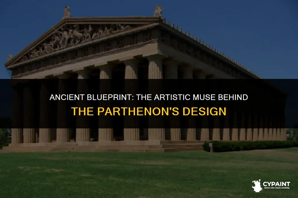 what structure or painting inspired the building of the parthenon