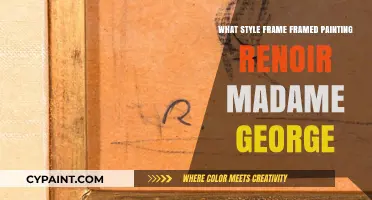 Renoir's Madame George: Exploring the Frame Style of the Masterpiece