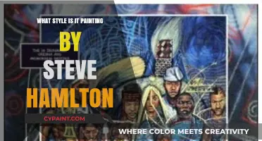 Exploring Steve Hamilton's Unique Artistic Style in His Paintings