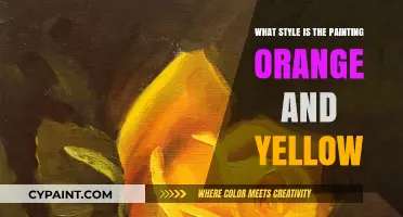 Exploring the Vibrant Style of the Orange and Yellow Painting