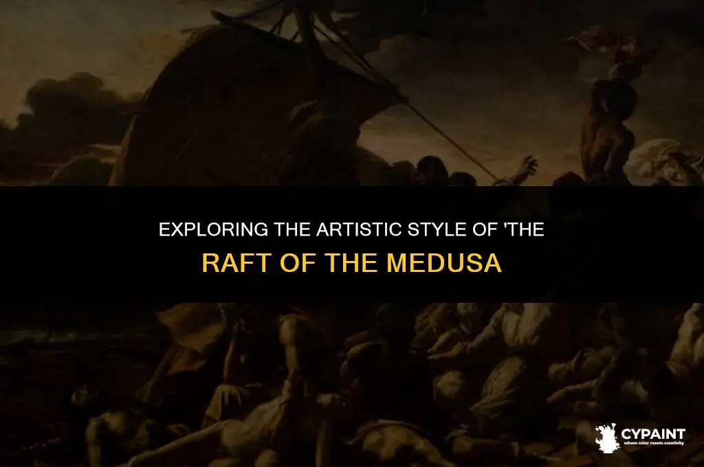 what style is this painting the raft of the medusa
