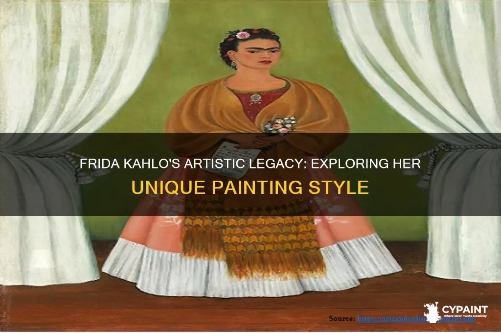 what style of art did frida kahlo paint