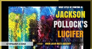 Exploring Jackson Pollock's Lucifer: A Drip Painting Masterpiece