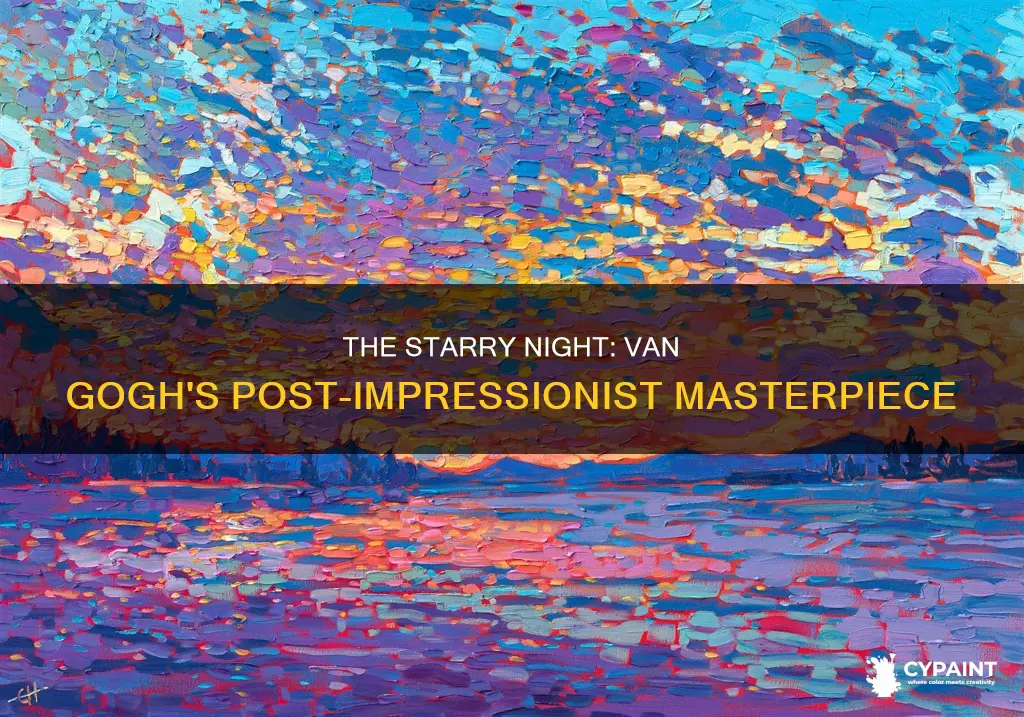 what style of painting is van gogh starry night