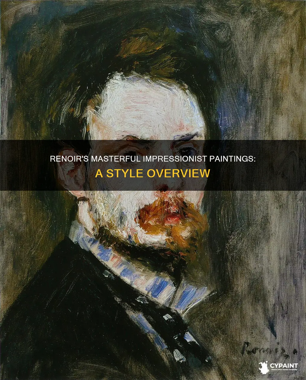 what style painting is pierre auguste renoir most famous