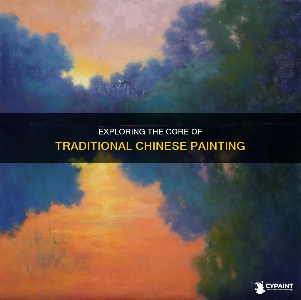 what subject is most common in traditional chinese painting
