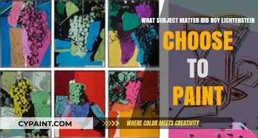 Lichtenstein's Pop Art: Comic Book Subjects