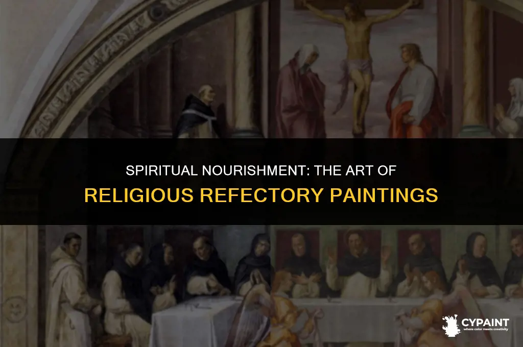 what subject was often painted in refectories of religious communities