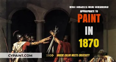 1870s: Appropriate Painting Subjects and Their Limitations