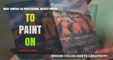 Professional Artists' Preferred Painting Surfaces Explored