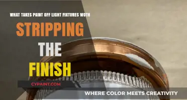 Effortless Paint Removal: Restore Your Light Fixtures' Original Finish