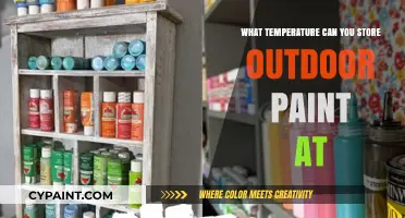 Optimal Storage Temperature for Outdoor Paint: A Comprehensive Guide