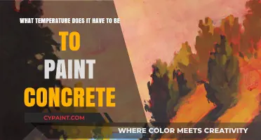 Ideal Conditions for Painting Concrete: Temperature Matters