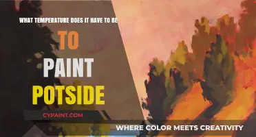 Ideal Temperature Range for Painting Pots Outdoors