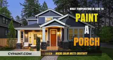 Safe Porch Painting: Ideal Temperature Range for Perfect Results