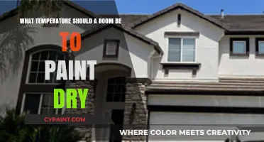Ideal Room Temperature for Quick Paint Drying