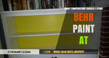 Optimal Storage Temperature for Behr Paint: A Comprehensive Guide