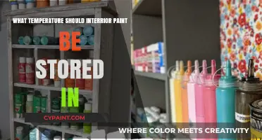 Optimal Storage Temperature for Interior Paint: A Comprehensive Guide