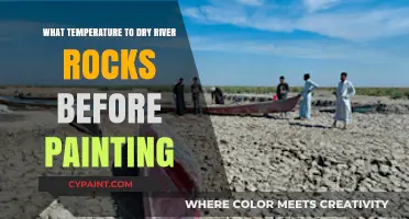 Perfect Temperature Guide for Drying River Rocks Before Painting