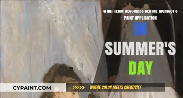 Impressionist Whispers: Berthe Morisot's Ethereal Paint Application in 'Summer's Day
