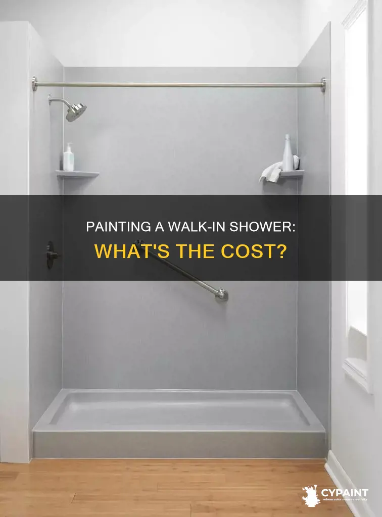 what the cost to paint a walk in shower