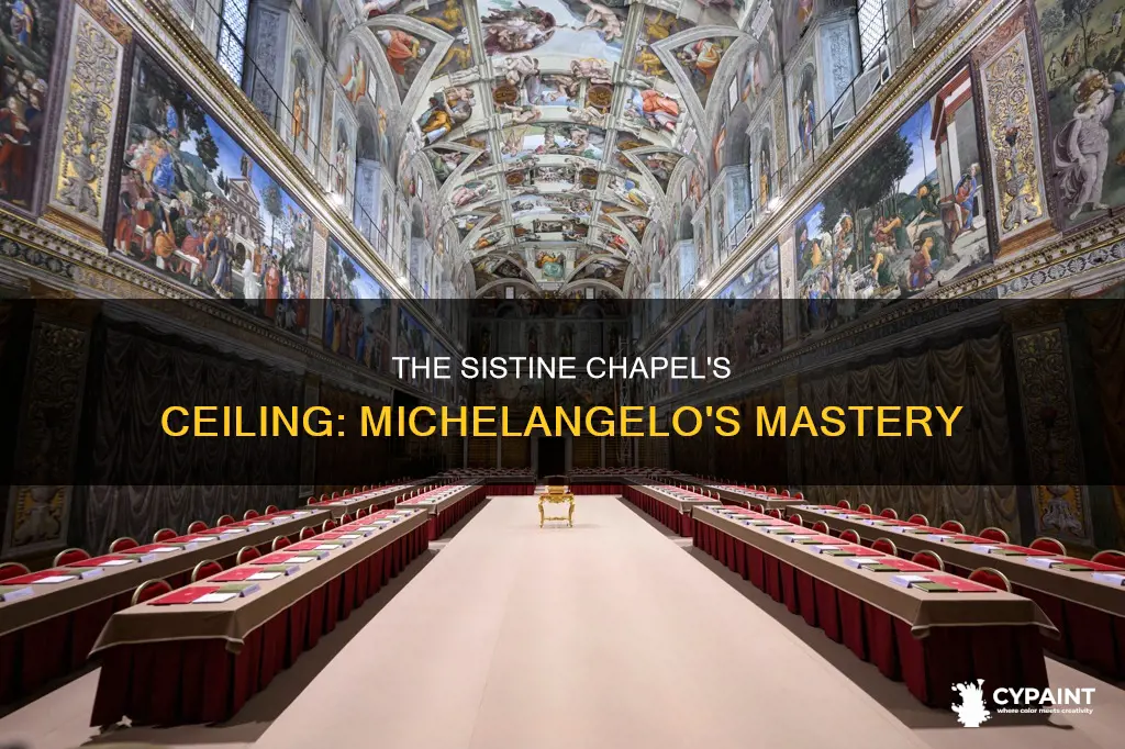 what the painting on top of the sistine chapel