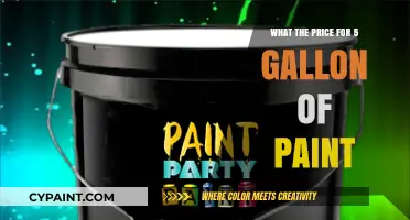How Much Does 5 Gallons of Paint Cost? A Price Guide