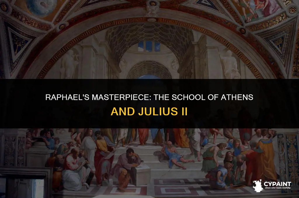 what the subject of the painting by raphael for julius