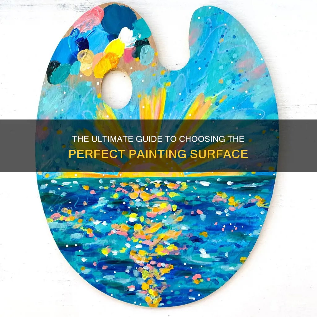 what the thing you put your paint on called