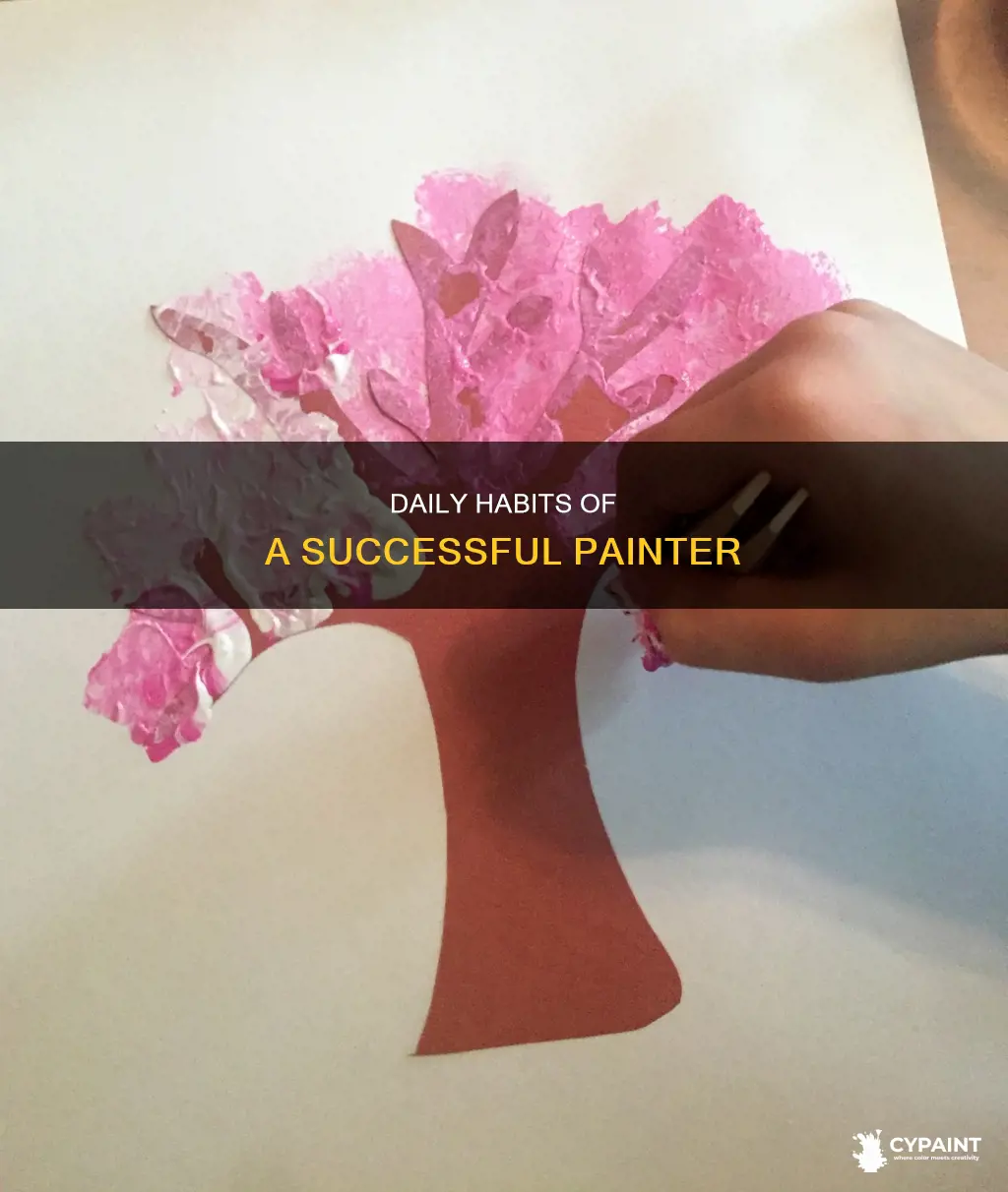 what things do you do when your a painter