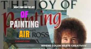 When Did 'The Joy of Painting' Air: A Timeless TV Treasure