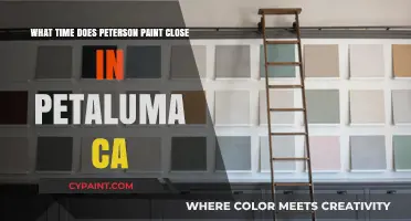 Peterson Paint Store Hours in Petaluma, CA: When Do They Close?