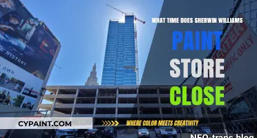 Sherwin Williams Paint Store Closing Times: What You Need to Know