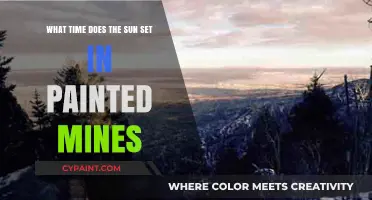Painted Mines Sunset Times: When Does the Sun Go Down?