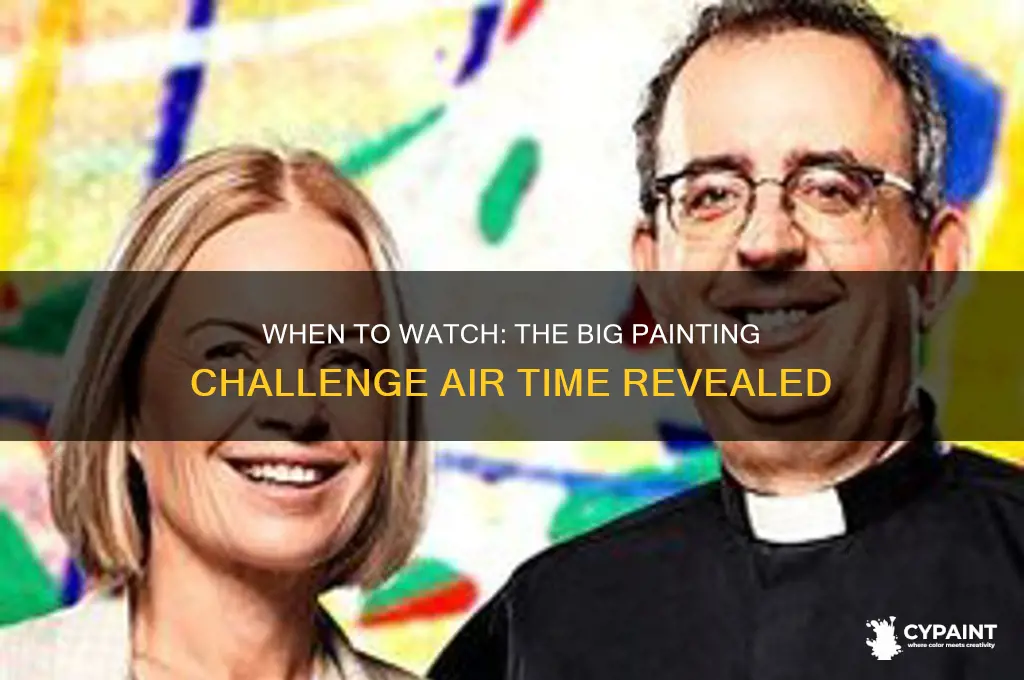 what time is the big painting challenge on