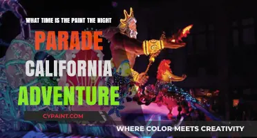 California Adventure's Paint the Night Parade: A Spectacle of Lights and Magic