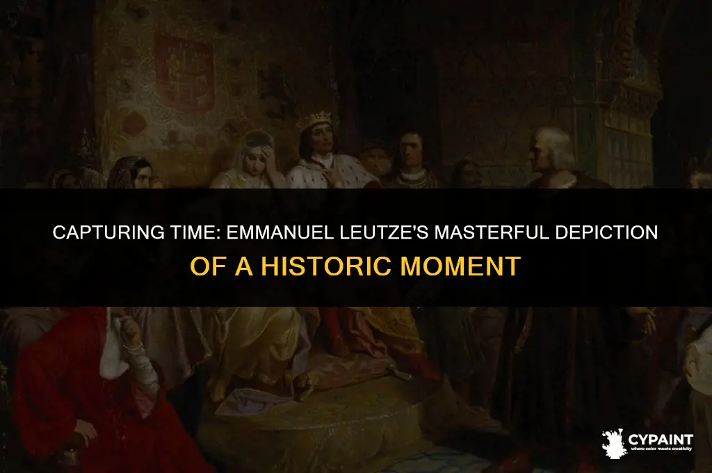 what tine of day is it in emmanuel leiutze painting