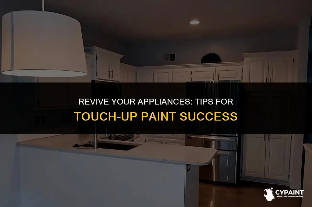 what to add if appliance touch up paint is dry
