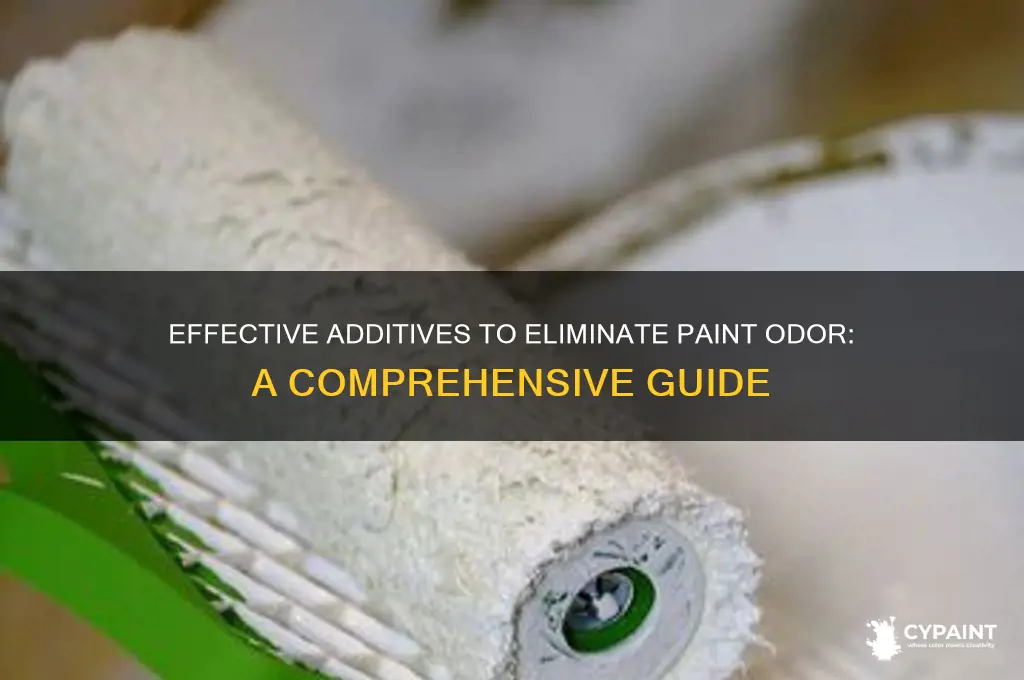 what to add to paint to eliminate odor