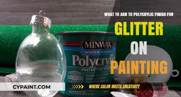 Sparkle and Shine: Enhancing Polycrylic Finishes with Glitter Magic