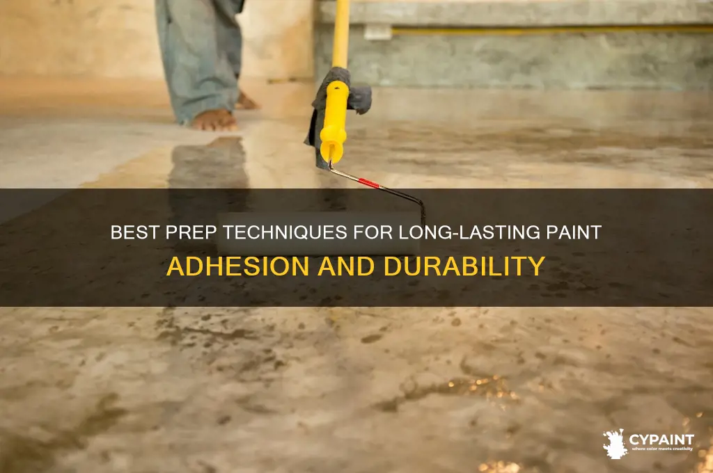 what to apply on for paint to stay